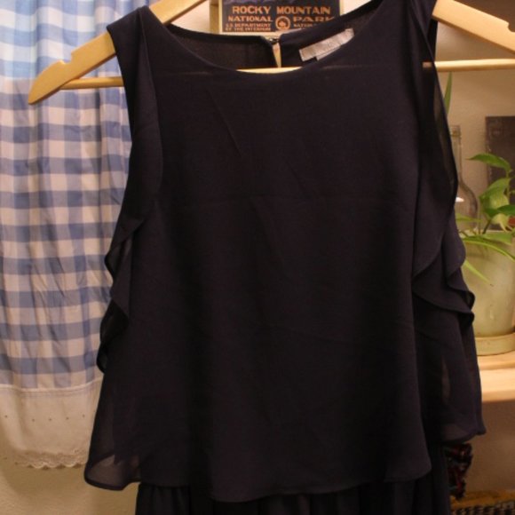 Navy Maxi Dress - Picture 2 of 4